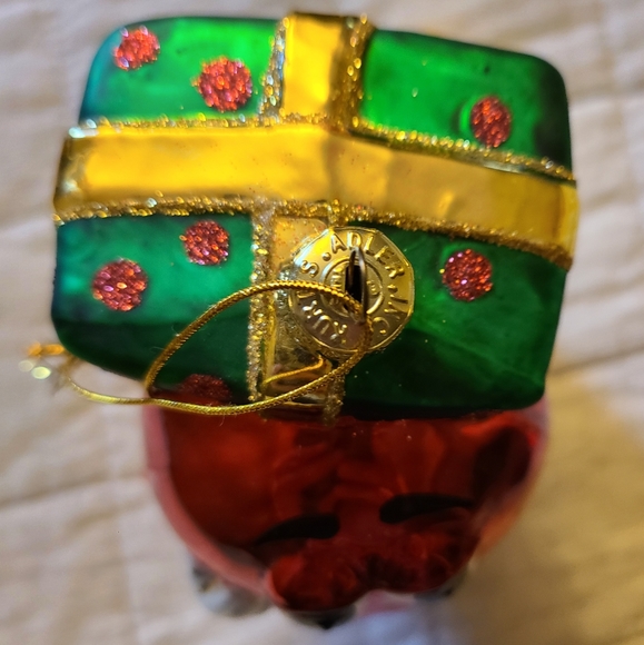 🔥Vintage Kurt S. Adler Red M&M Handcrafted Glass Christmas Ornament - Picture 6 of 6